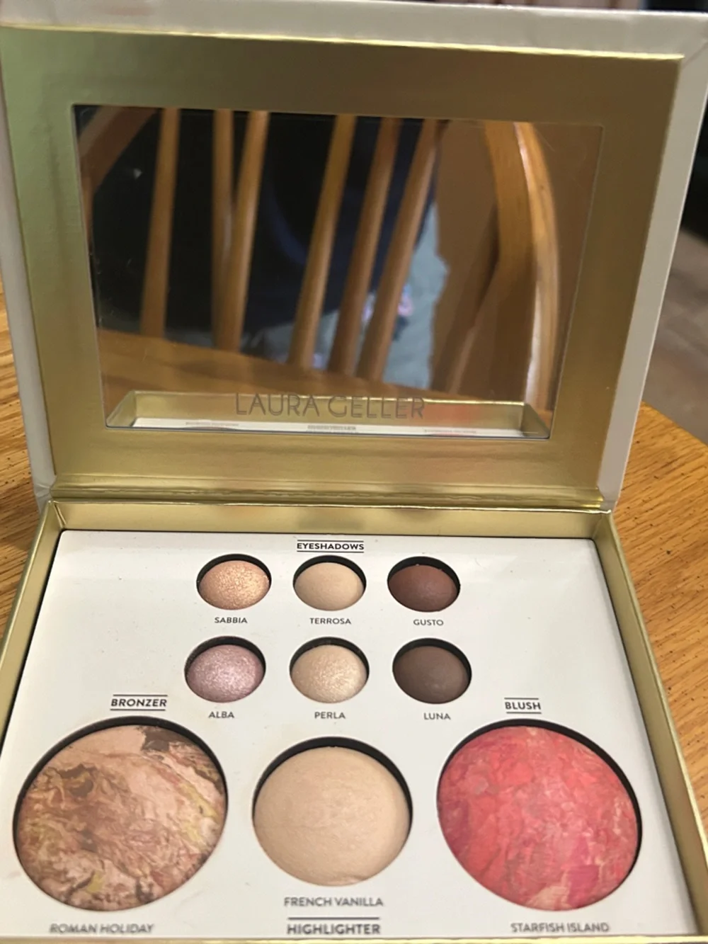 Laura Geller Tuscan Dreams Makeup Palette - Gold, Cream, White